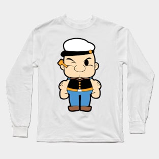 Popeye Chibi Long Sleeve T-Shirt